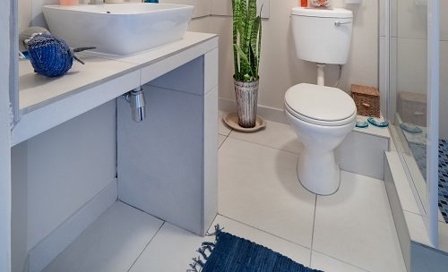 why is my toilet on a raised platform