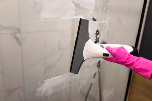 how to protect bathroom walls from urine