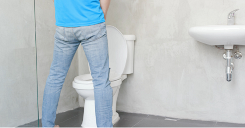 Pee Splash Under Toilet Seat