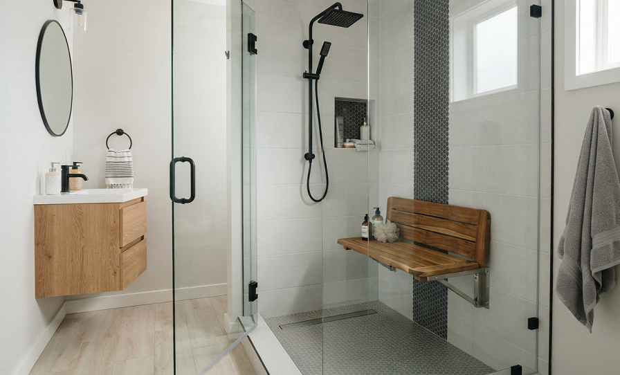 Simple Walk-In Shower Ideas for Your Small Bathroom