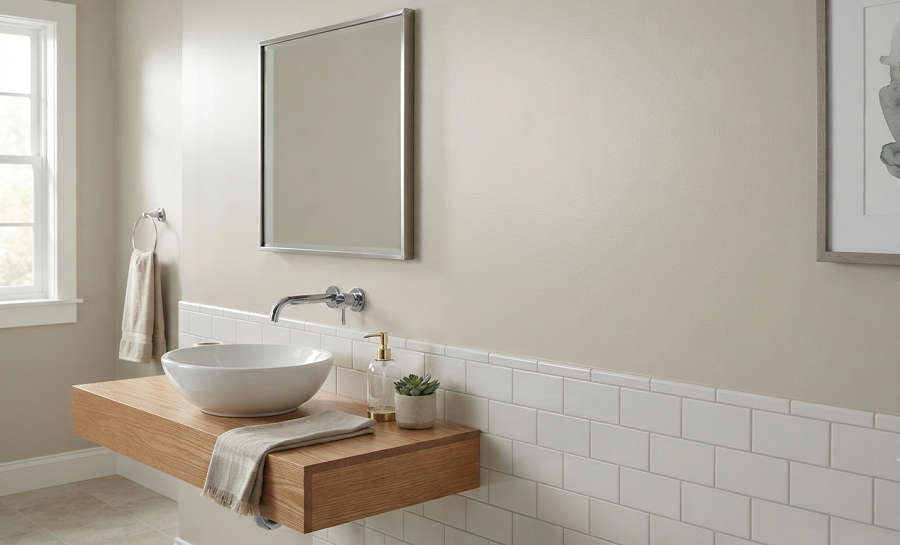 Best Paint Finish for Bathroom Walls: What Actually Holds Up (And What Peels Off in a Year)