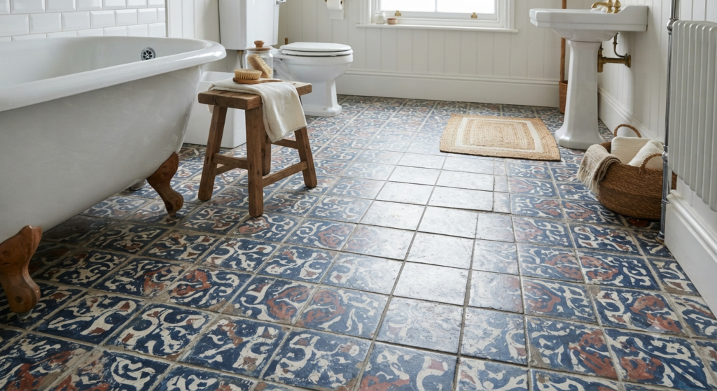 Can You Paint Bathroom Floor Tiles