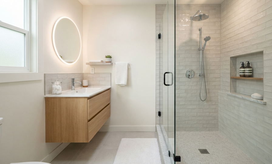 Simple Walk-In Shower Ideas for Your Small Bathroom