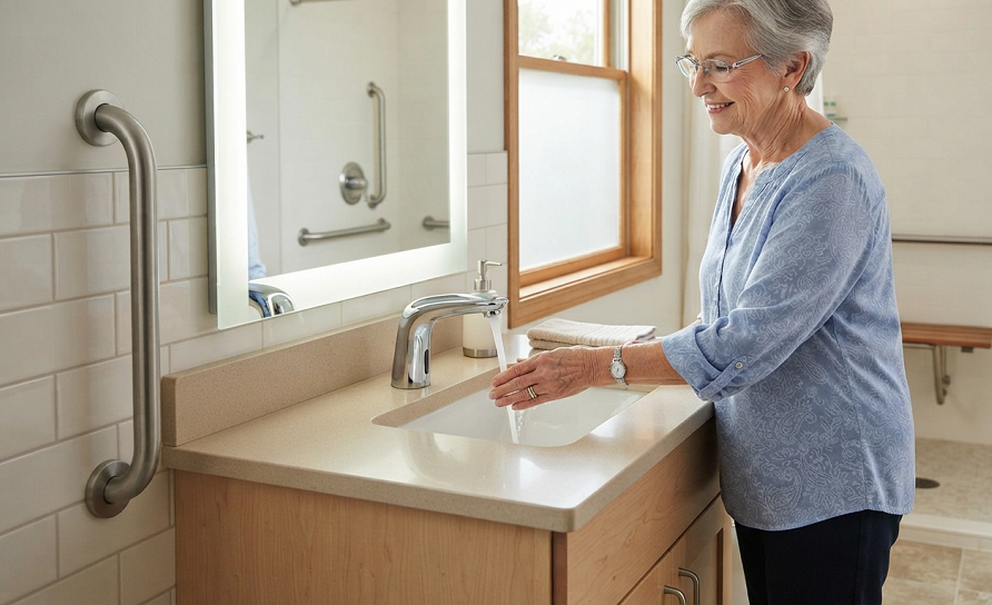 Aging-in-Place Bathroom Design Ideas That Actually Work