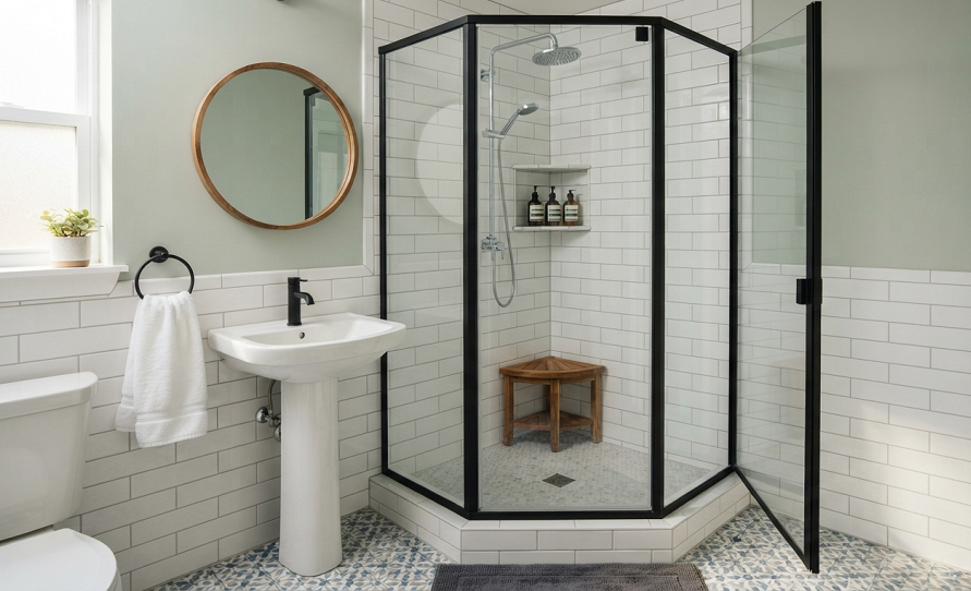 Simple Walk-In Shower Ideas for Your Small Bathroom