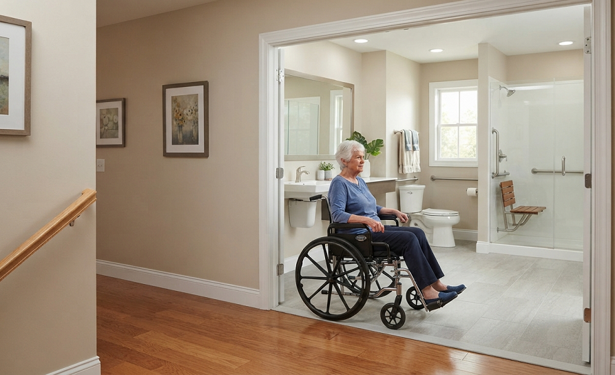 Aging-in-Place Bathroom Design Ideas That Actually Work