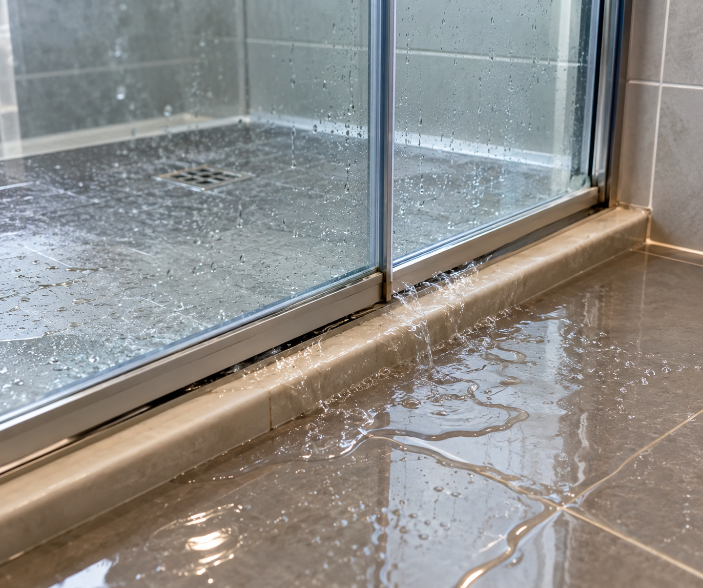 How to Stop Water From Getting Under a Shower Door